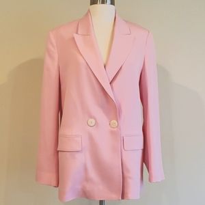 Zara Pink Blazer Sz S